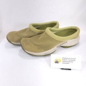 Merrell Primo Vent Slip On Mule Clog Womens Size 9 63390 Lime Green